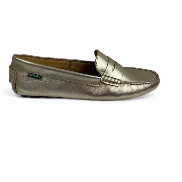 Eastland Women's Metallic Loafers - Picture 1 of 8